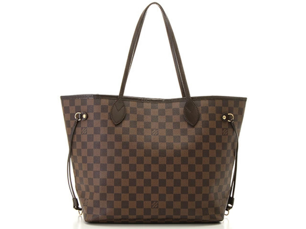 LOUIS VUITTON Neverfull Tote Bag Damier